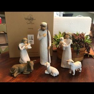 Willow Tree Nativity set in perfect condition!